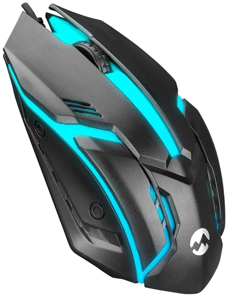 Everest Gamer Egér - SM-G62 (1000 DPI, 3 gomb, 1,35m kábel, optikai, fekete, RGB LED) 1 Everest Gamer Egér - SM-G62 (1000 DPI, 3 gomb, 1,35m kábel, optikai, fekete, RGB LED)