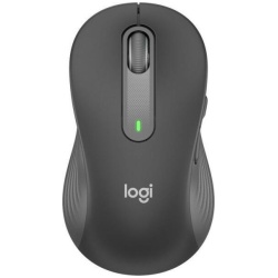 Logitech Egér - M650 L Nagy Balkezes (Vezeték nélküli, Bluetooth, Optikai, 2000 DPI, grafitszürke)
