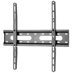 Manhattan TV állvány - Fali fix ultravékony TV állvány Fekete (max.VESA:400x400)(32"-55"-ig) 45kg teherbírás