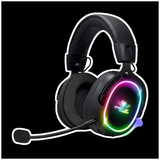 Spirit of Gamer Wireless Fejhallgató - MIC-XH1200 (MultiPlatform,7.1,mikrofon, hangerőszabályzó, nagy-párnás, fekete) 1 Spirit of Gamer Wireless Fejhallgató - MIC-XH1200 (MultiPlatform,7.1,mikrofon, hangerőszabályzó, nagy-párnás, fekete)
