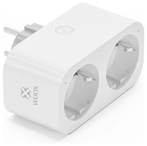 Woox Smart Home Dupla Dugalj - R6153 (IP20, 3680W, 16A, fogyasztásmérés)
