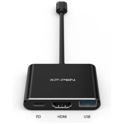 XP-PEN 3-in-1 adapter - ACW01 (Bemenet: USB-C, Kimenet: USB-C PD:60W/HDMI/1x USB3.0)