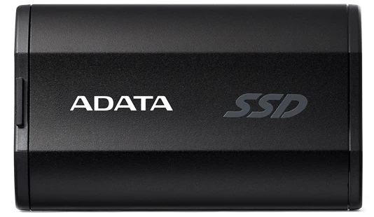 ADATA Külső SSD 2TB - SD810 (USB 3.2 Gen.2x2, R/W: 2000/2000 MB/s, IP68, Fekete)