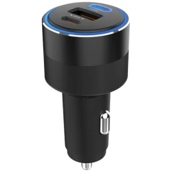 Sandberg szivargyújtós töltő - Car Charger 3in1 130W USB-C PD