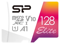 Silicon Power MicroSD kártya - 128GB microSDXC Elite UHS-1 U1 + adapter