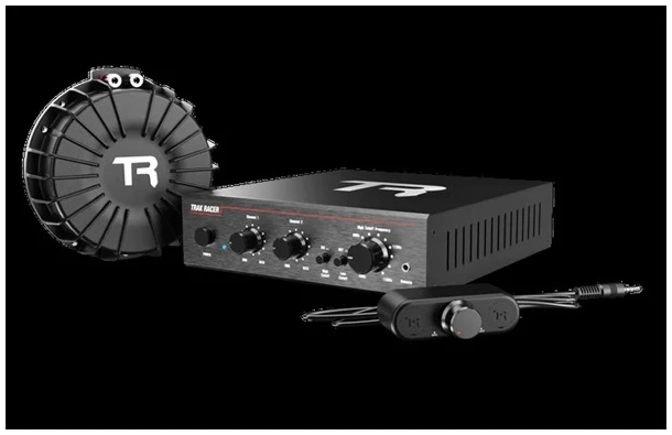 Trak Racer Szimulátor kiegészítő - Haptic Bass Shaker Kit with 200W Mono Bass Amp and 100W Shaker v2 1 Trak Racer Szimulátor kiegészítő - Haptic Bass Shaker Kit with 200W Mono Bass Amp and 100W Shaker v2
