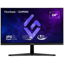 ViewSonic Gamer Monitor 24" - VX24G1-HD (IPS, 16:9, 1920x1080, 180Hz, 1ms, 300cd/m2, 2xHDMI, DP, VESA)