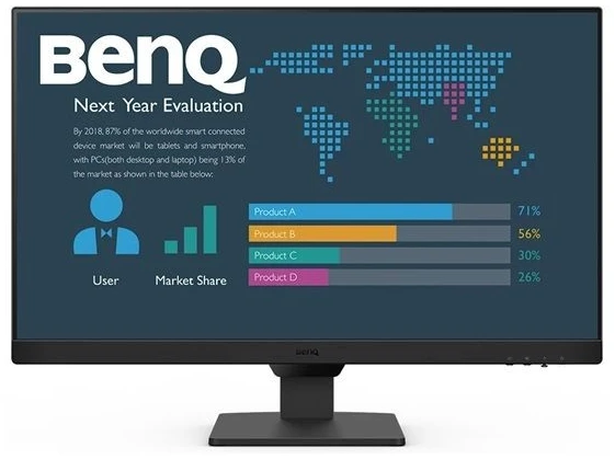 BenQ Monitor 27" - BL2790 (IPS, Eye-Care,Brightness intelligence16:9, 1920x1080, 5ms, 250cd/m2, 100Hz, HDMI/DP, Speaker)