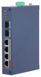 Dahua switch PoE mendzselhető - CHS4206-4ET-90 (Cloud menedzsment; 4x 100Mbps at/af PoE + 2x 1Gbps SFP; 90W; 48–57 VDC) 1 Dahua switch PoE mendzselhető - CHS4206-4ET-90 (Cloud menedzsment; 4x 100Mbps at/af PoE + 2x 1Gbps SFP; 90W; 48–57 VDC)