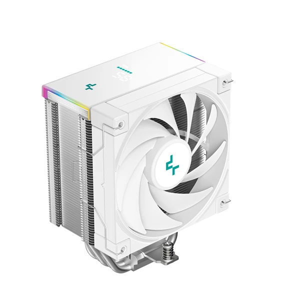 DeepCool CPU Cooler - AK500S DIGITAL SE WH (28dB; max, 117,21 m3/h; 4pin csatlakozó, 5 db heatpipe, 12cm, PWM, fehér)