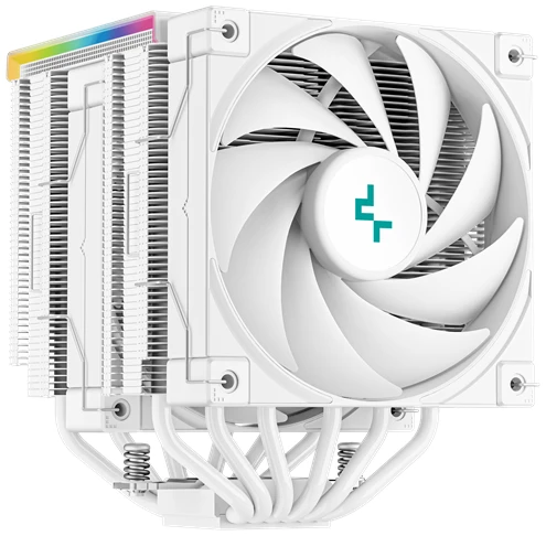 DeepCool CPU Cooler - AK620 DIGITAL SE WH (28 dB; max, 117,21 m3/h; 4pin csatlakozó, 6 db heatpipe, 2x12cm, PWM, RGB) 1 DeepCool CPU Cooler - AK620 DIGITAL SE WH (28 dB; max, 117,21 m3/h; 4pin csatlakozó, 6 db heatpipe, 2x12cm, PWM, RGB)