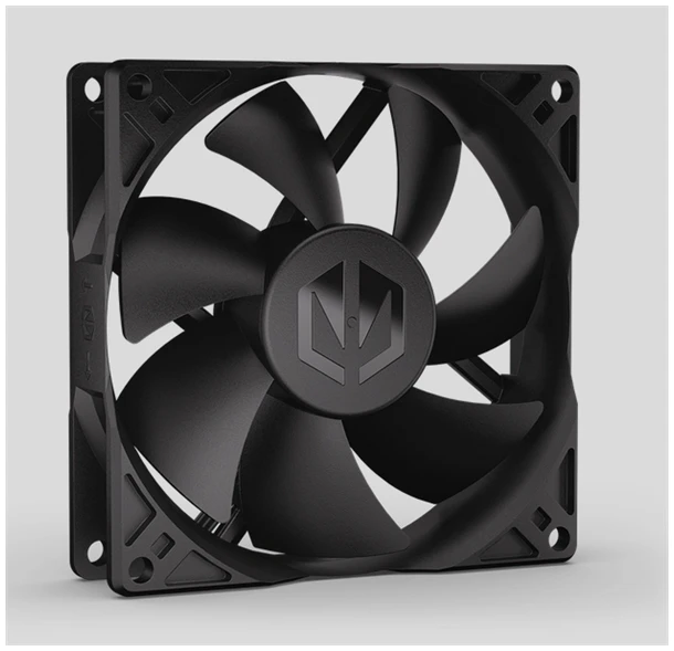 Endorfy Cooler - Zephyr 92 (9,2 cm, 3 pin, 1100 rpm, fekete)