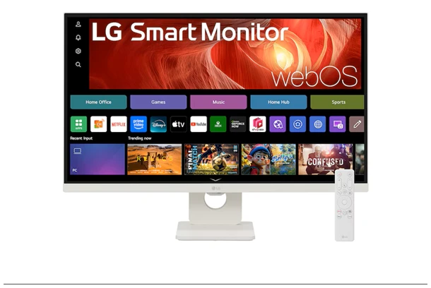 LG Monitor 27" - 27U731SA-W Smart (IPS; 16:9; 3840x2160; 5ms; 350cd; 60Hz; HDMIx2; HDR; USB-C; BT; WiFi; Airplay2; Spkr) 1 LG Monitor 27" - 27U731SA-W Smart (IPS; 16:9; 3840x2160; 5ms; 350cd; 60Hz; HDMIx2; HDR; USB-C; BT; WiFi; Airplay2; Spkr)
