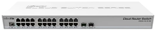 Mikrotik Switch Easy Smart - CRS326-24G-2S+RM (24port 1Gbps + 2 port SFP+)