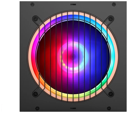 Rampage Tápegység - 600W RGB-600  (80 Plus Bronze; RGB, 12cm ventilátor, Aktív PFC)