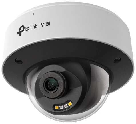 TP-Link IP dómkamera - InSight S285 (FullColor, 8MP, 4mm, IP67, IK10,  H265+, LED+IR30m, PoE, mikr., hangsz.; fém ház)