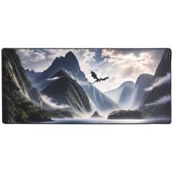 The G-Lab Egérpad - PAD DRAGON (900x400x4mm, vízálló, fekete)