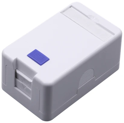 Walisec Keystone fali aljzat - FP-SB01-1 (1 port, Cat5e/Cat6/Cat6A, árnyékolatlan, fehér) 1 Walisec Keystone fali aljzat - FP-SB01-1 (1 port, Cat5e/Cat6/Cat6A, árnyékolatlan, fehér)