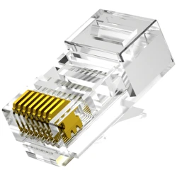 Walisec csatlakozó - RJ45-5EU (RJ45, Cat5e, árnyékolatlan, 8P8C, aranyozott) 100db/csomag