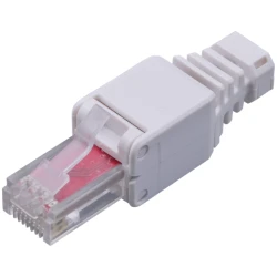 Walisec csatlakozó - RJ45-6U-TL (RJ45, Cat6, árnyékolt, 8P8C, aranyozott, Tool-less)