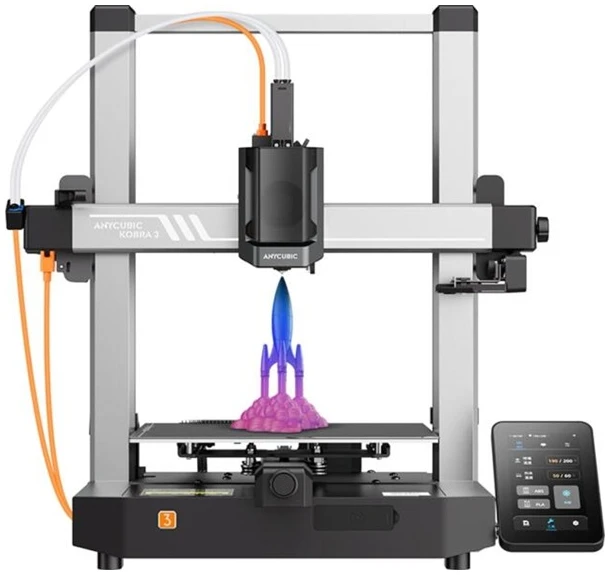 ANYCUBIC 3D nyomtató - Kobra 3 Max (Filament technológia, Építőtér 420 x420 x500 mm)