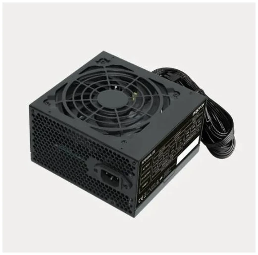 APPROX Tápegység - 500W LITE (12cm fan, aktív PFC, AC kábellel)