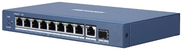 Hikvision Switch PoE - DS-3E0510P-E/M (8 port 1000Mbps, 58W, 1xRJ45, 1xSFP)