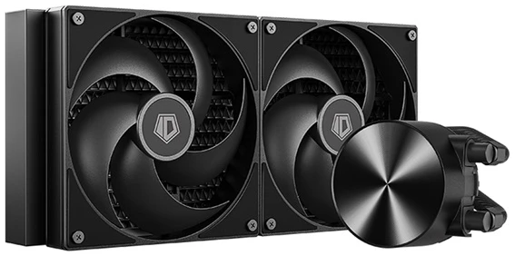 ID-Cooling CPU Water Cooler - FX280 PRO SE (24.9dB; max. 122,66 m3/h; 2x14cm, fekete)