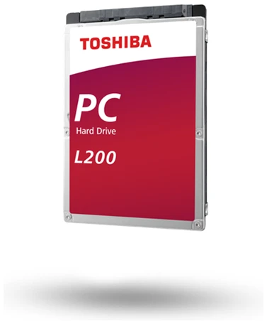 Toshiba Belső HDD 2.5" - L200 (SMR) Mobile Slim 1TB (7mm; Bulk; notebookok, külső HDD házak; játékkonz; 128MB/5400RPM)