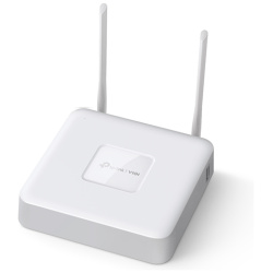TP-link NVR rögzítő - NVR1108H-W (2,4GHz Wifi, 300Mbps; 8 csatorna; H265+, 8MP, HDMI+VGA, 2xUSB, 1xSata(max10TB), audio)