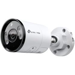 TP-Link IP csőkamera - InSight S385 (FullColor, 8MP, 4mm, IP67, H265+, LED+IR30m, 12VDC/PoE, SD; mikr., hangsz.; fém)