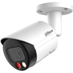 Dahua IP csőkamera - IPC-HFW2449S-S-IL (4MP, 3,6mm, kültéri, H265+, IP67, IR30m, IL10m, SD, PoE, mikrofon, Lite AI)