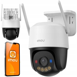 Imou IP wifi PT dómkamera - Cruiser SC (SmartColor, 8MP, 3,6mm, IP66, H265, IR+LED30m+RB LED, SD, mikr., hangsz., DC)