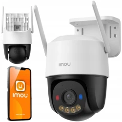 Imou IP wifi PT dómkamera - Cruiser SC (SmartColor, 8MP, 3,6mm, IP66, H265, IR+LED30m+RB LED, SD, mikr., hangsz., DC)