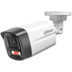 Dahua IP csőkamera - IPC-HFW1439TL1-A-IL (4MP, 3,6mm, kültéri, H265+, IP67, IR30m, IL30m, PoE, mikrofon)