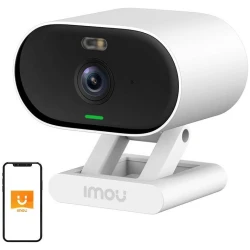 Imou IP wifi csőkamera - Versa (SmartColor, 2MP, 2,8mm, kültéri IP65, H265, IR20m+LED, SD, mikrofon, hangsz., 5V)