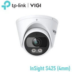 TP-Link IP turretkamera - InSight S425 (FullColor, 2MP, 4mm, IP67, H265+, LED+IR30m, 12VDC/PoE, SD; mikr., hangsz.; fém)