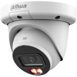 Dahua IP turretkamera - IPC-HDW3649QM-S-IL (6MP, 2,8mm, H265+, IP67, IR+LED30m, ICR, WDR, SD, PoE, mikrofon)