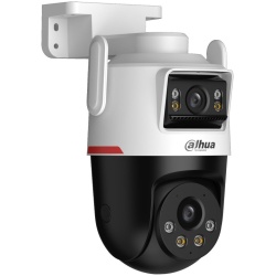 Dahua IP wifi PT dómkamera - P3D-3F-PV (6MP, 3MP 2,8mm + 3MP 6mm, IP66, H265, LED+IR30m, microSD, hangsz., mikr.)