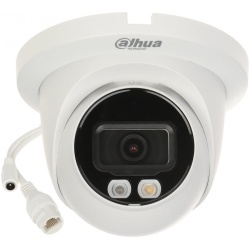 Dahua IP turretkamera - IPC-HDW2449T-S-IL (4MP, 2,8mm, kültéri, H265, IP67, IR30m, IL30m, SD, PoE, mikrofon, Lite AI)
