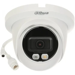 Dahua IP turretkamera - IPC-HDW2449T-S-IL (4MP, 2,8mm, kültéri, H265, IP67, IR30m, IL30m, SD, PoE, mikrofon, Lite AI)