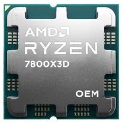 AMD Processzor - Ryzen 7 7800X3D (4200Mhz 96MBL3 Cache 5nm 120W AM5) TRAY