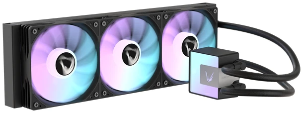 Formula CPU Water Cooler - Ice Jet Glow 360 BK (3x12cm, ARGB LED, fekete)