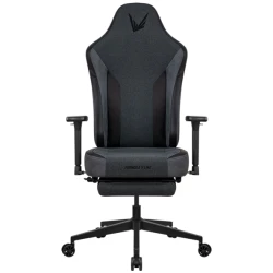 Formula Gamer szék - Ryvo Plus Pawtex Black (fekete; állítható magasság; áll. 3D kartámasz, Max.: 125kg , Pawtex szövet)