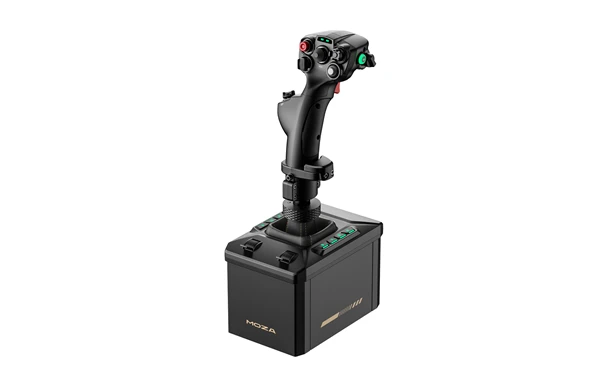 Moza Racing csomag - Flight AB6 Simulator szett (Direct Drive, 6Nm, 15bit, AB6 FFB Bázis, MHG Flightstick)