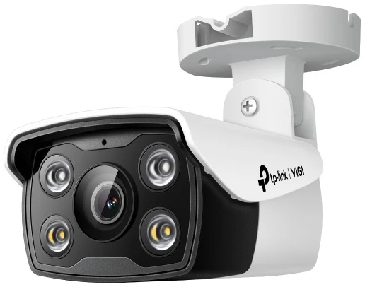TP-Link IP csőkamera - C340 (FullColor, 4MP, 6mm, kültéri IP67, H265+, fehér LED30m, IR30m, 12VDC/PoE, mikrofon)