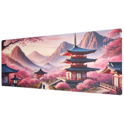 The G-Lab Egérpad - PAD TEMPLE (900x400x4mm, vízálló, fekete)