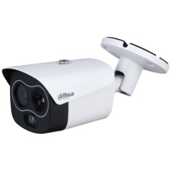 Dahua IP Bullet dual hőkamera - TPC-BF2241-B7F8 (256x192, 7mm / 4MP, 8mm, ICR, IR35m, IP67, WDR, audio, I/O, PoE)
