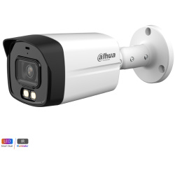 Dahua Analóg csőkamera - HAC-HFW1509TLM-IL-A (Dual Light, 5MP, 3,6mm, IR40m+LED40m, ICR, IP67, audio, mikrofon)