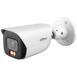 Dahua IP csőkamera - IPC-HFW3649E-AS-IL (AI, 6MP, 3,6mm, H265+, IR+LED30m; IP67, ICR, WDR, SD, I/O, PoE, mikrofon)